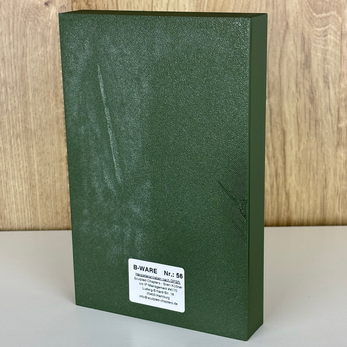B-WARE - Mini Bücherregal 4 Fächer - breit