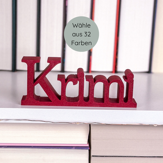 Krimi Dekoaufsteller