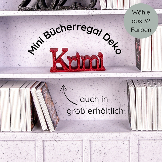 Mini Krimi Dekoaufsteller
