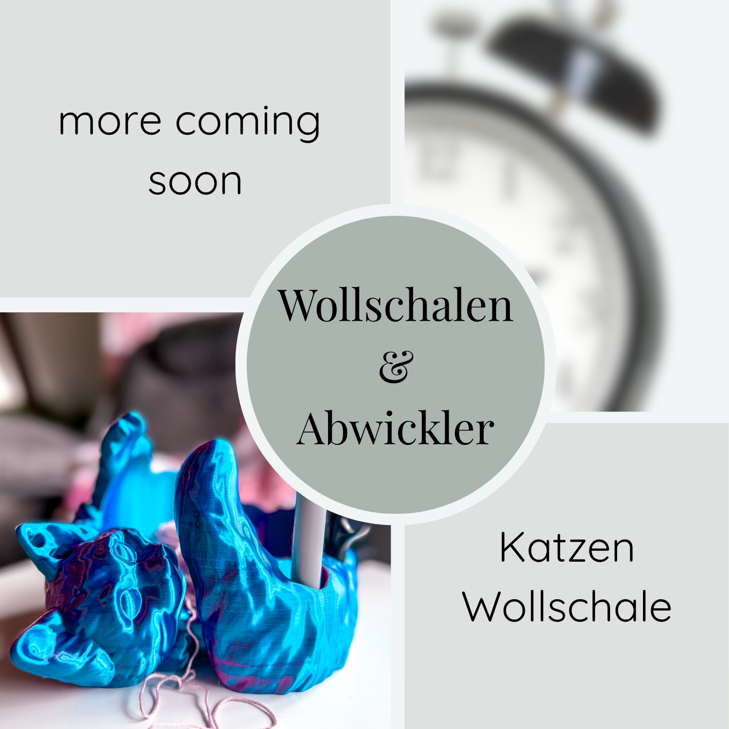 Wollschalen & Wollabwickler