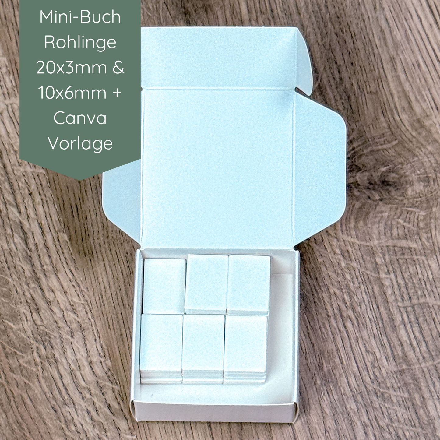 Mini Bücher DIY Starterset - Bücherregal