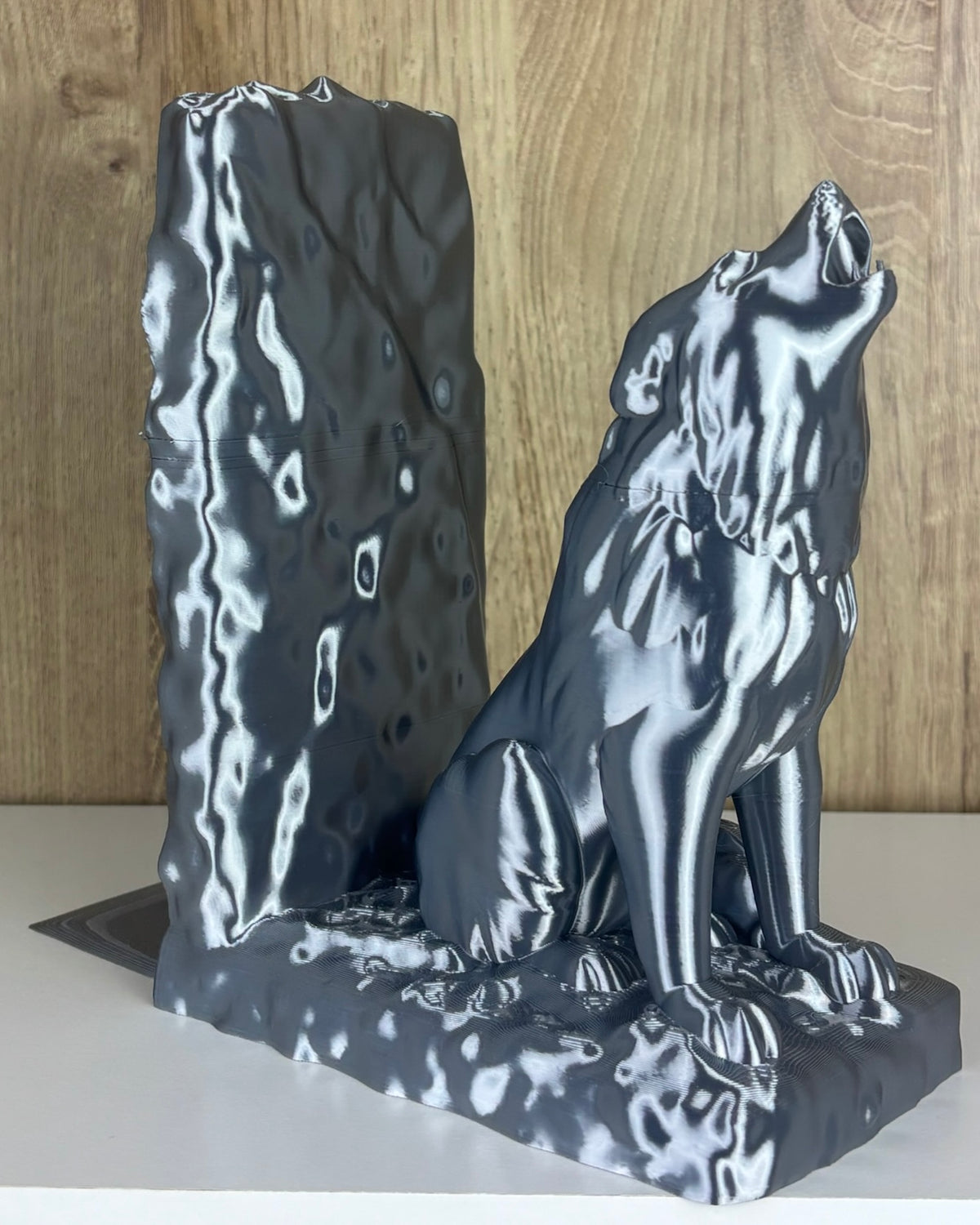 B-WARE - Wolf Buchstütze