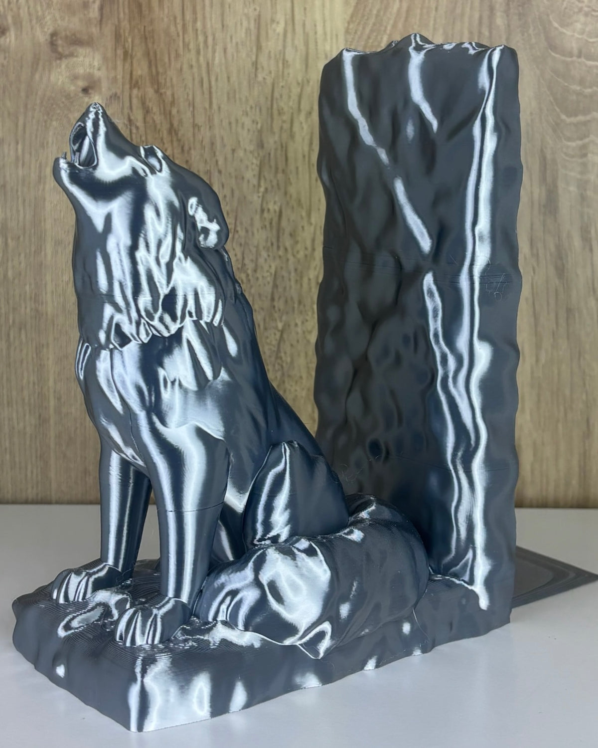 B-WARE - Wolf Buchstütze