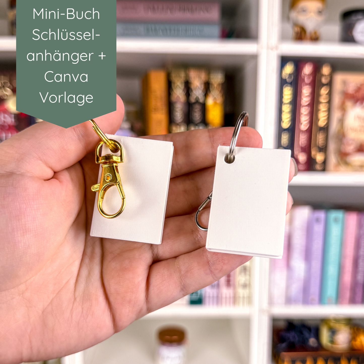 Mini Bücher DIY Starterset - Bücherregal