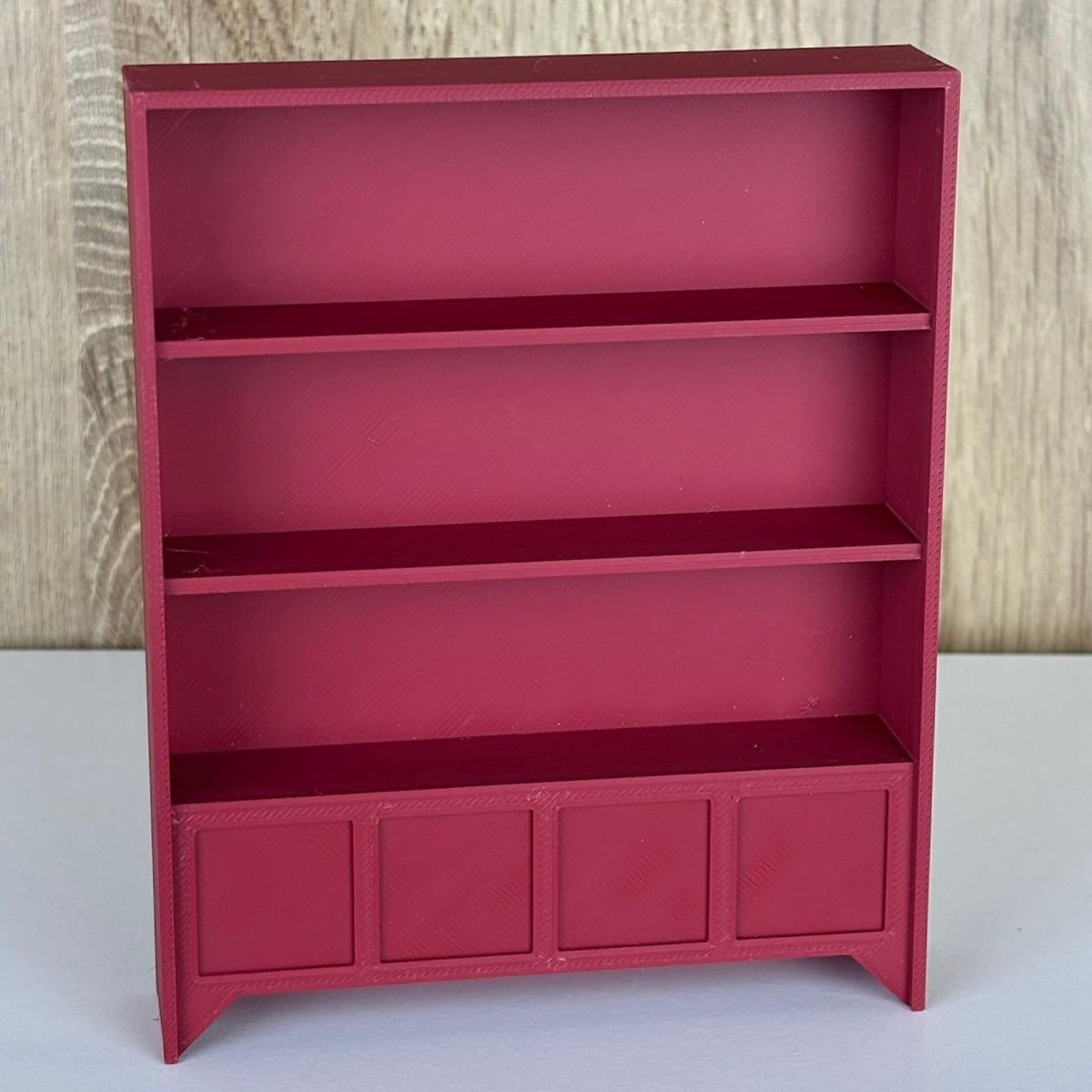 B-WARE - Mini Bücherregal 3 Fächer - breit