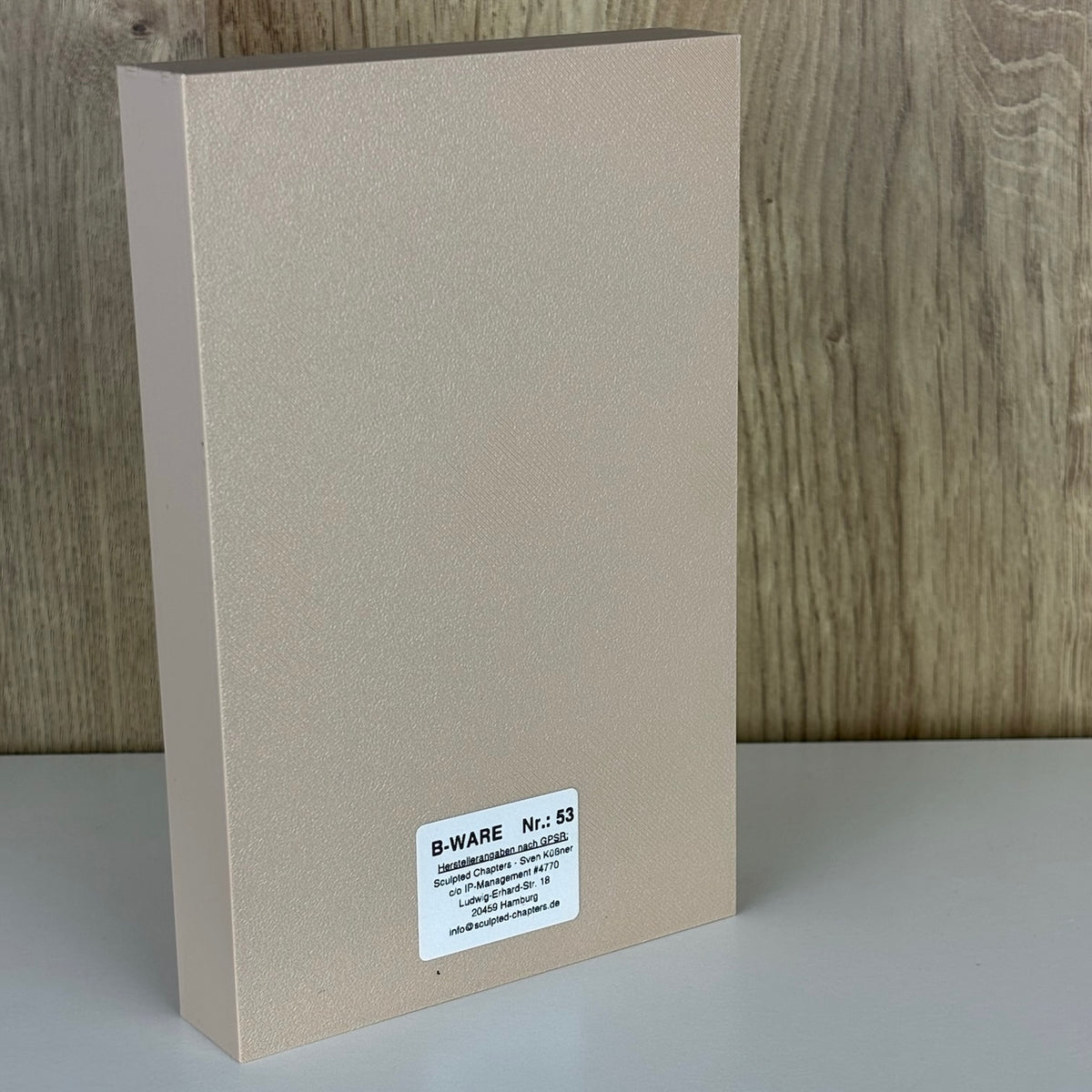 B-WARE - Mini Bücherregal 4 Fächer - breit