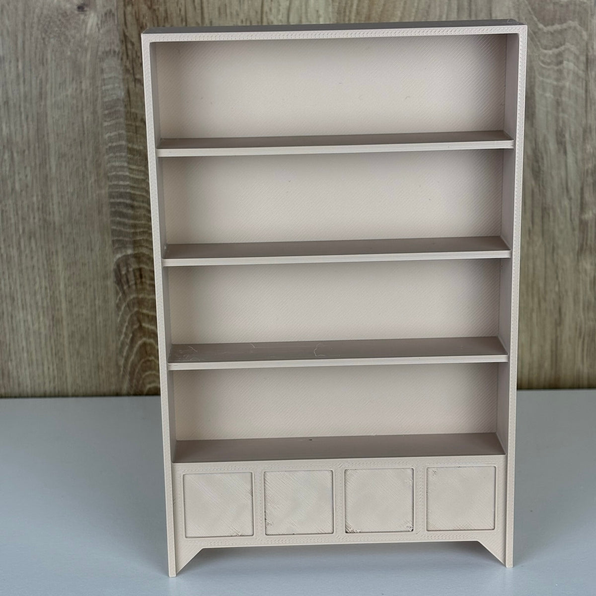 B-WARE - Mini Bücherregal 4 Fächer - breit
