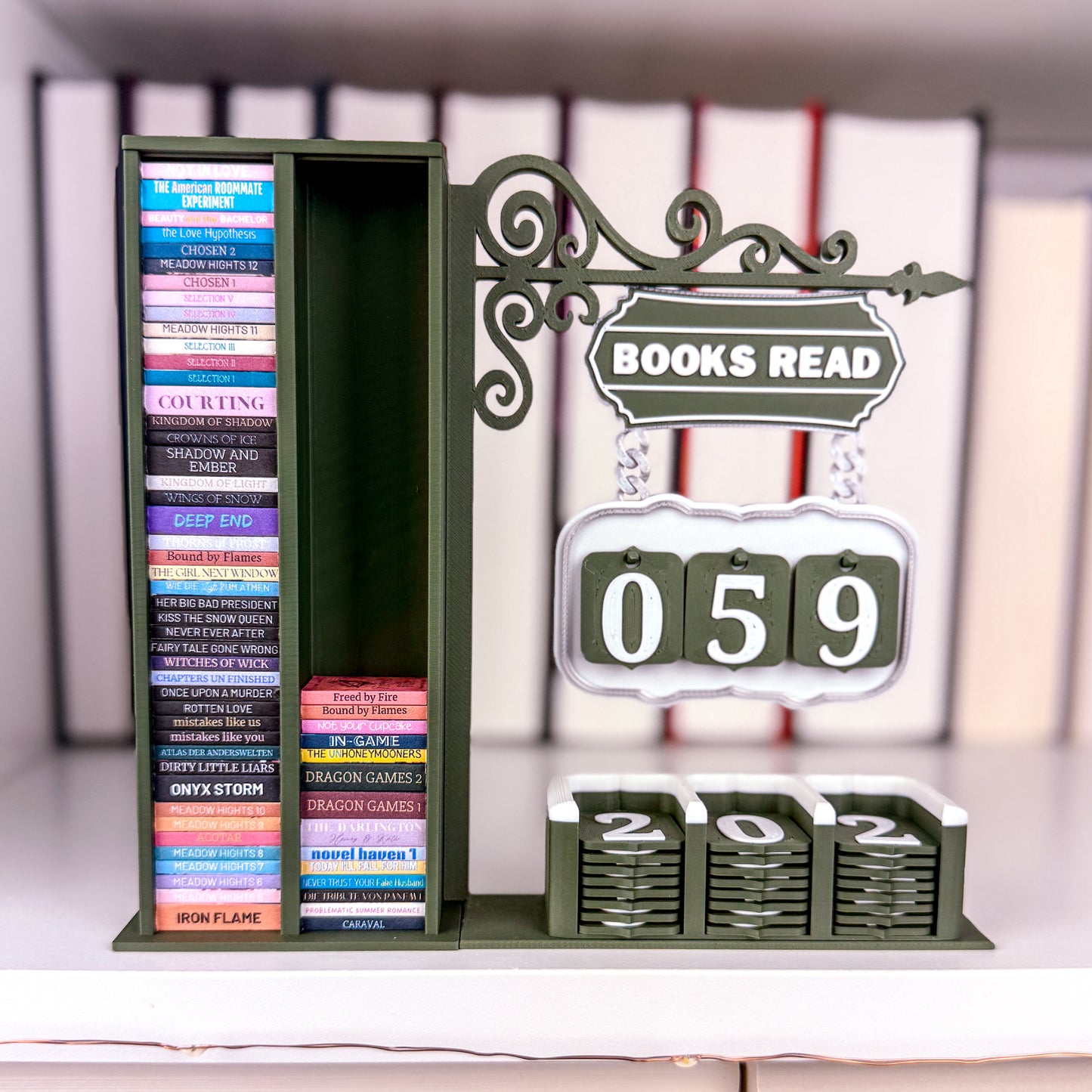 Unread Books Tracker Erweiterung für Lesezieltürme