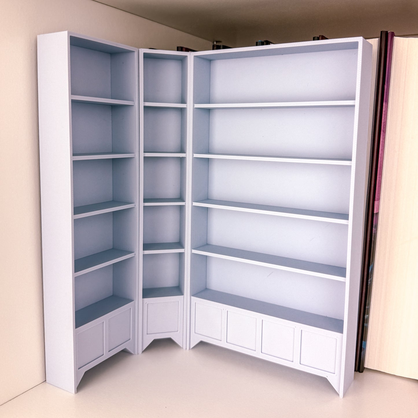 Mini Bücherregal System - 5 Fächer