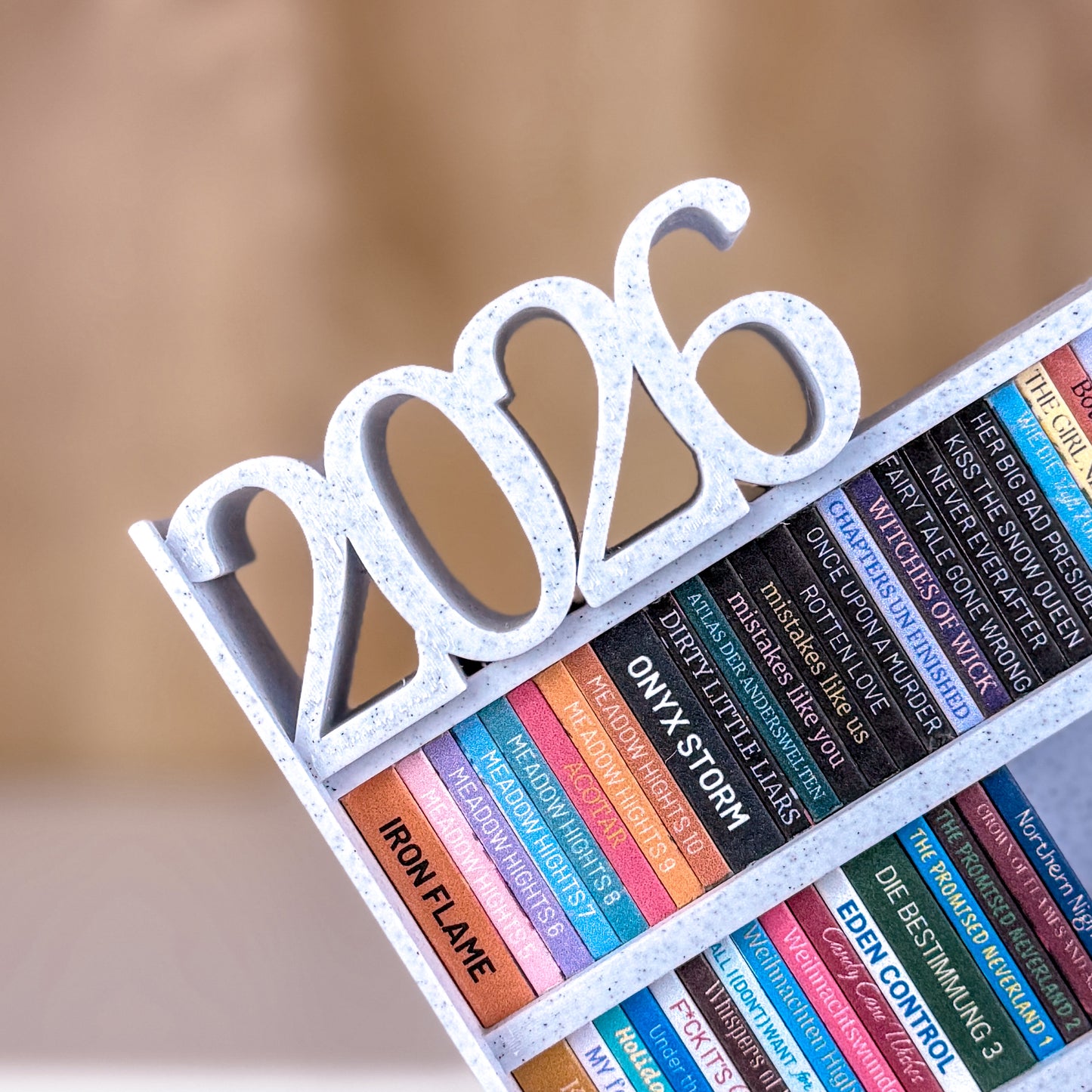 Lesezielturm Jahreszahl - vertikal