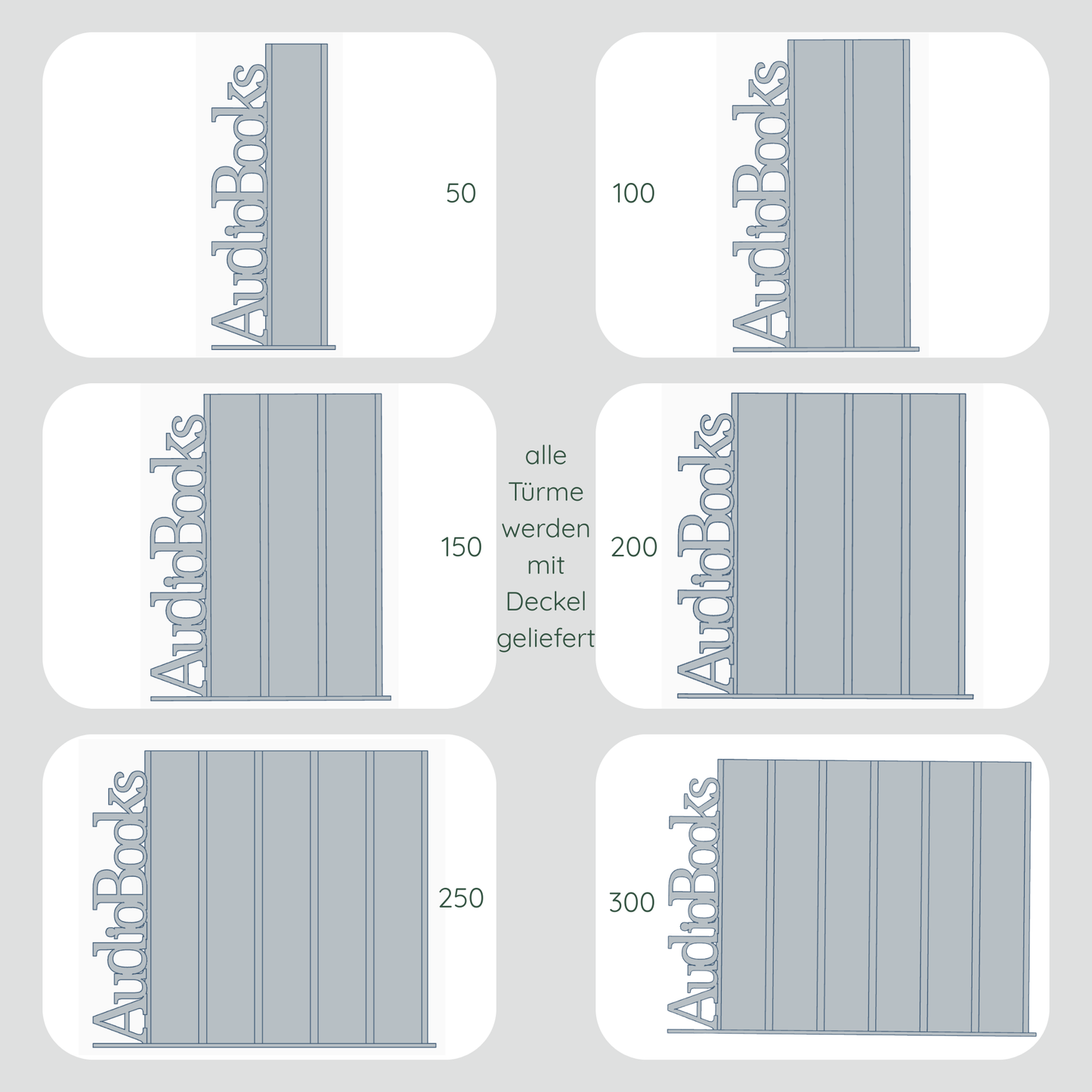 Lesezielturm AudioBooks