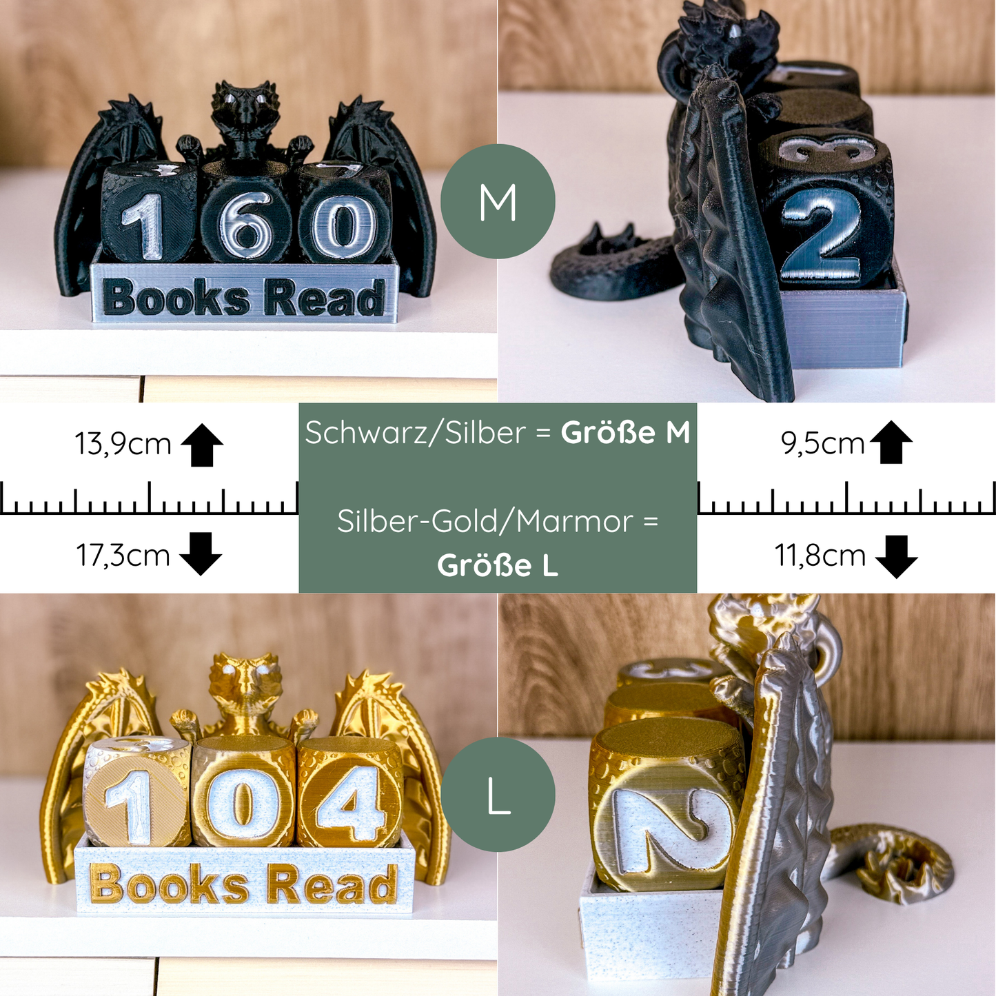 Drachen Book Counter - Books Read