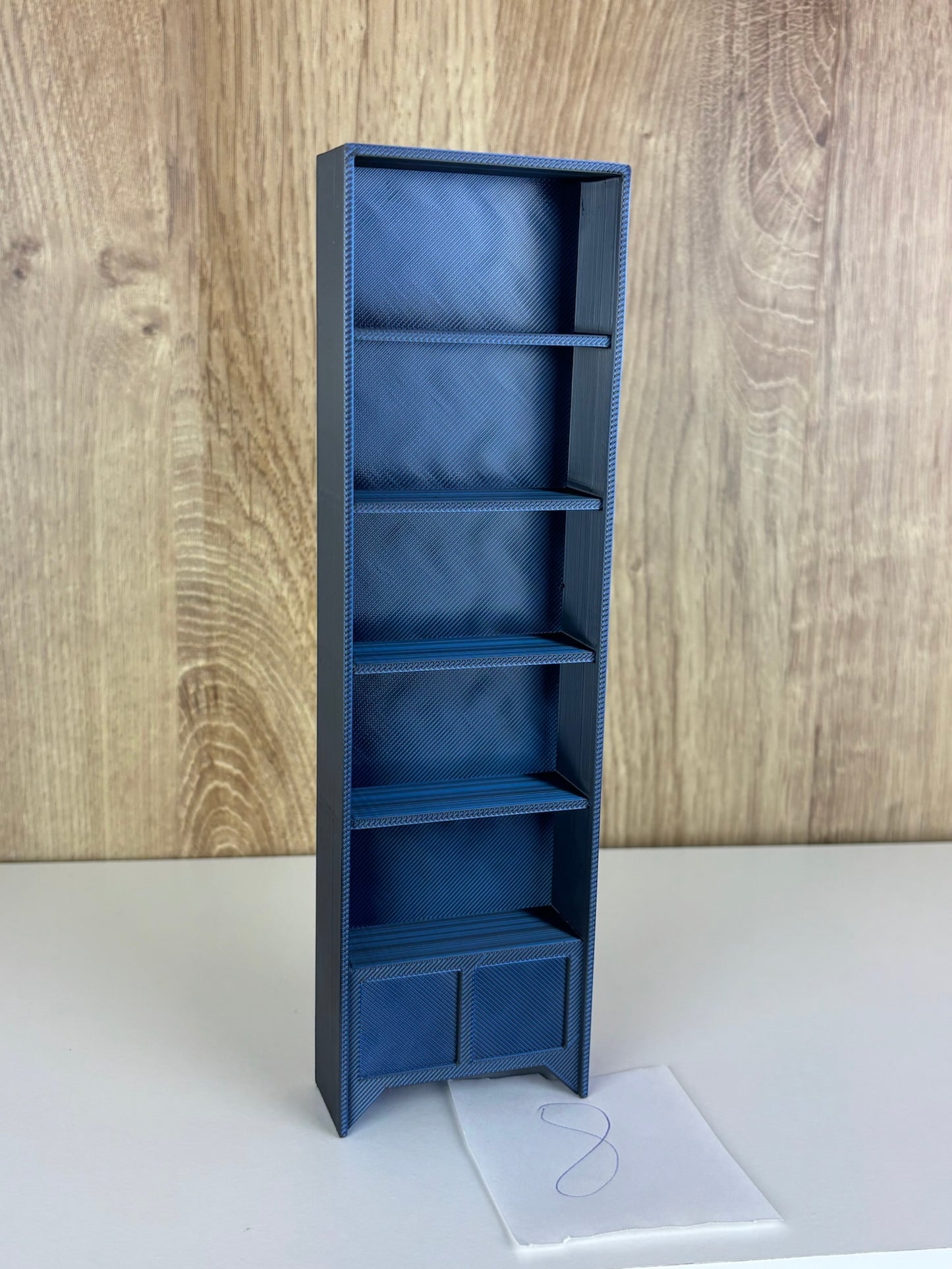 B-WARE - Mini Bücherregal schmal 5 Fächer
