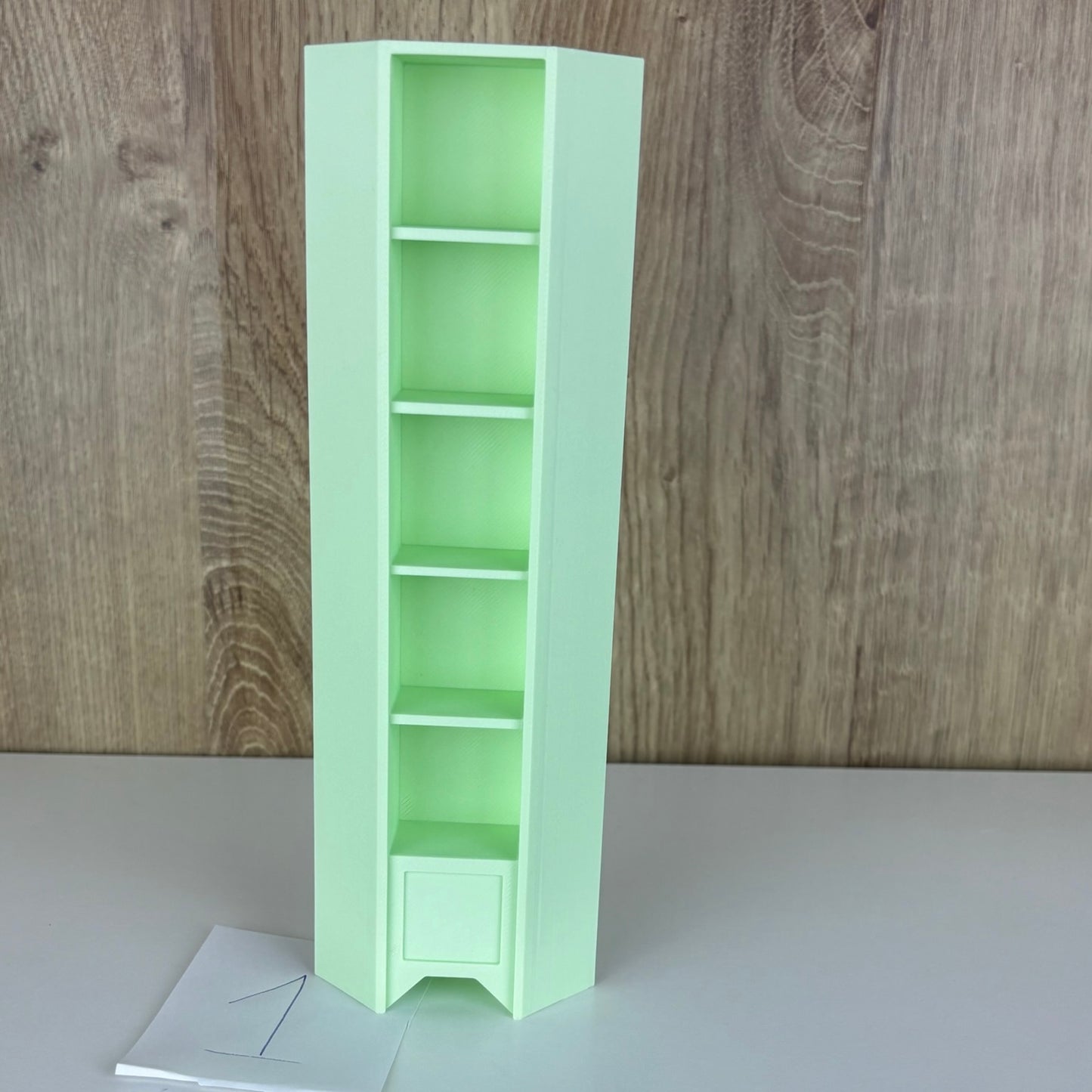 B-WARE - Mini Bücherregal Ecke 5 Fächer
