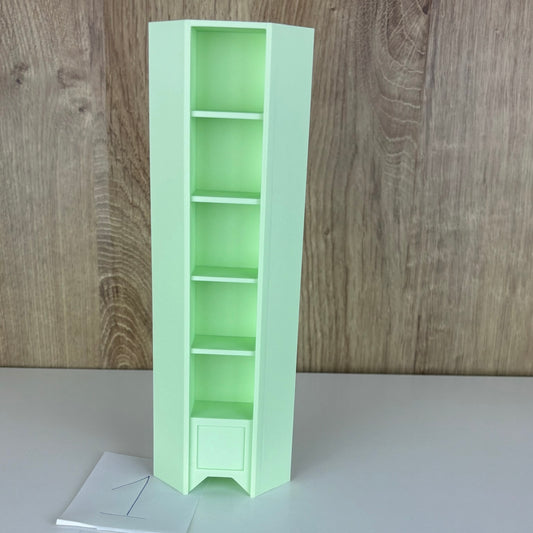 B-WARE - Mini Bücherregal Ecke 5 Fächer
