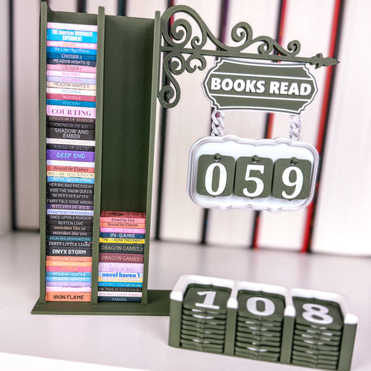 Lesezielturm mit Tracker Books Read