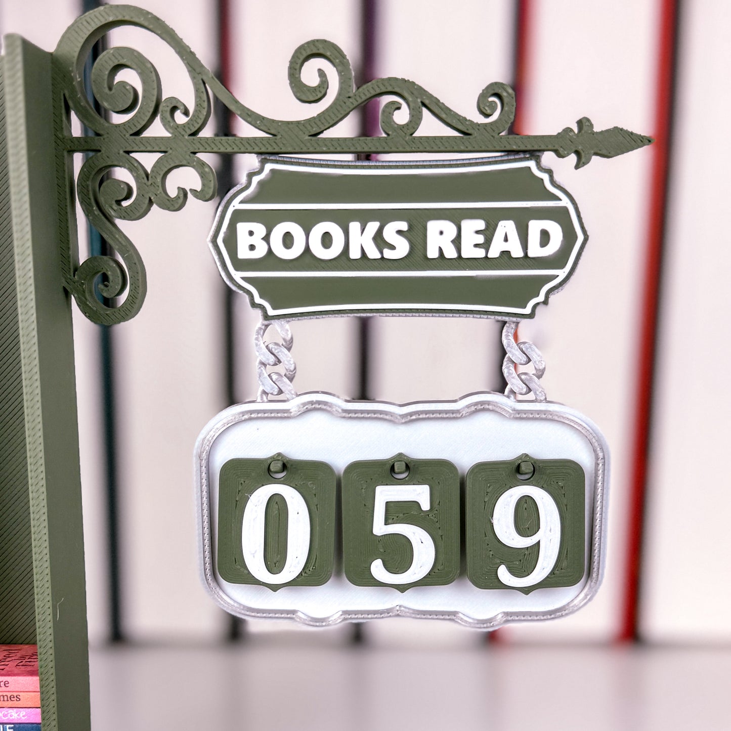 Lesezielturm mit Tracker Books Read