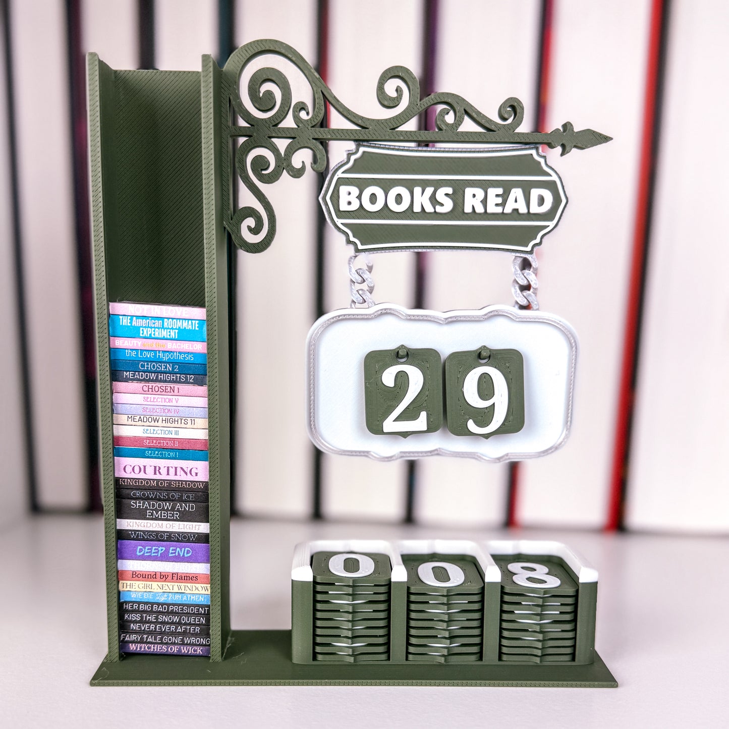 Lesezielturm mit Tracker Books Read