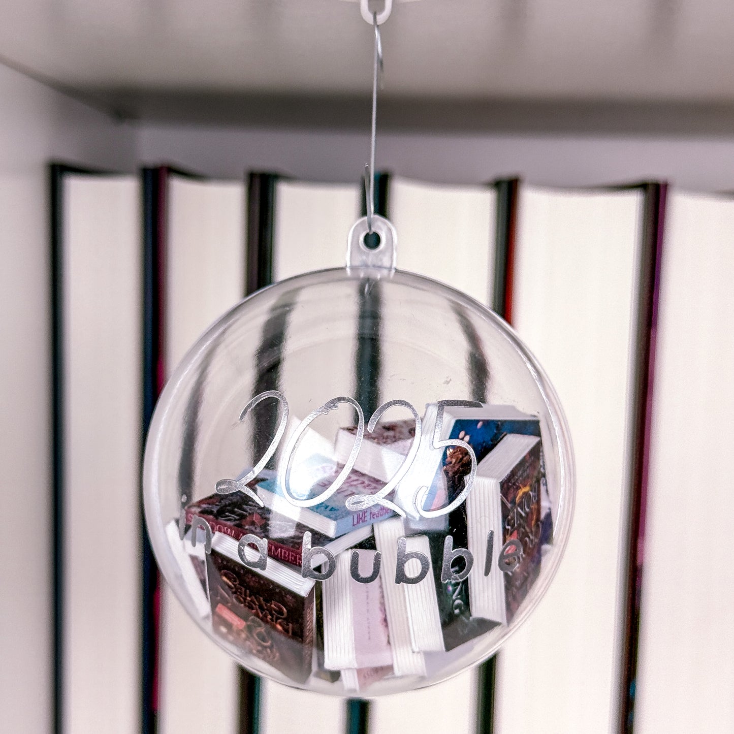 DIY Mini-Buch Weihnachtskugel Bastelset