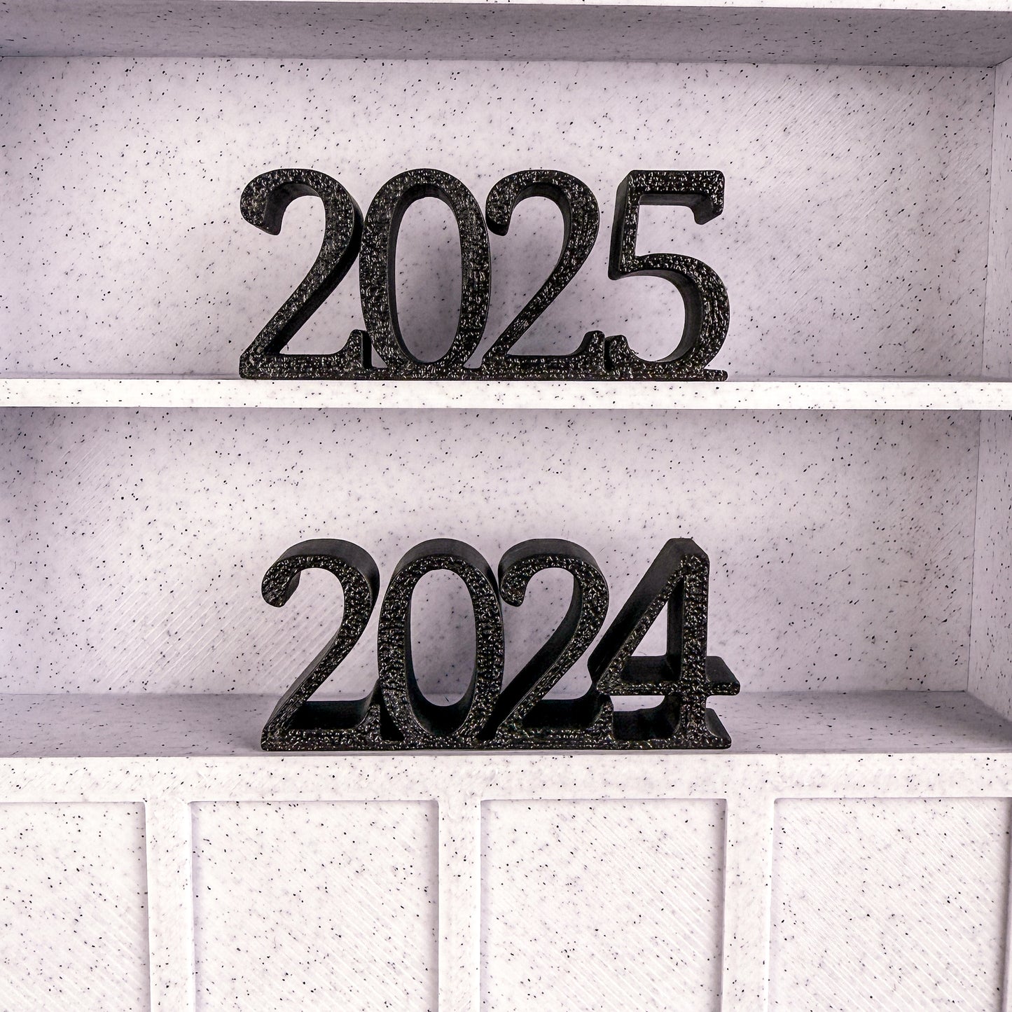 Mini Jahreszahlen Deko