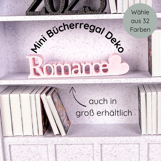 Mini Romance Dekoaufsteller mit Herz