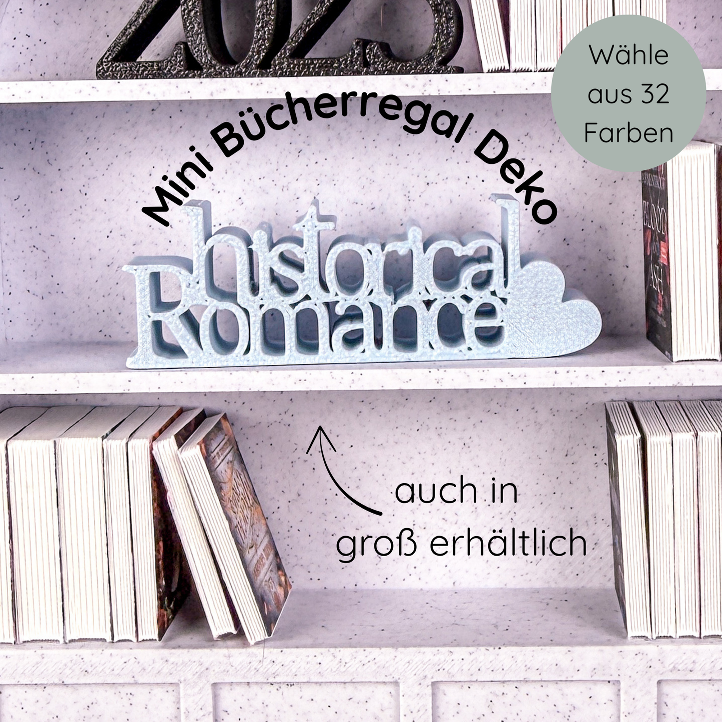Mini historical Romance Dekoaufsteller