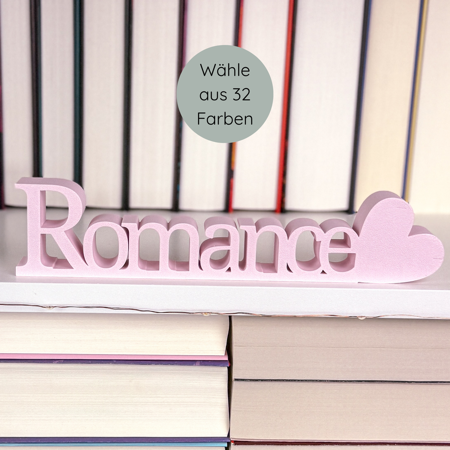 Romance Dekoaufsteller mit Herz