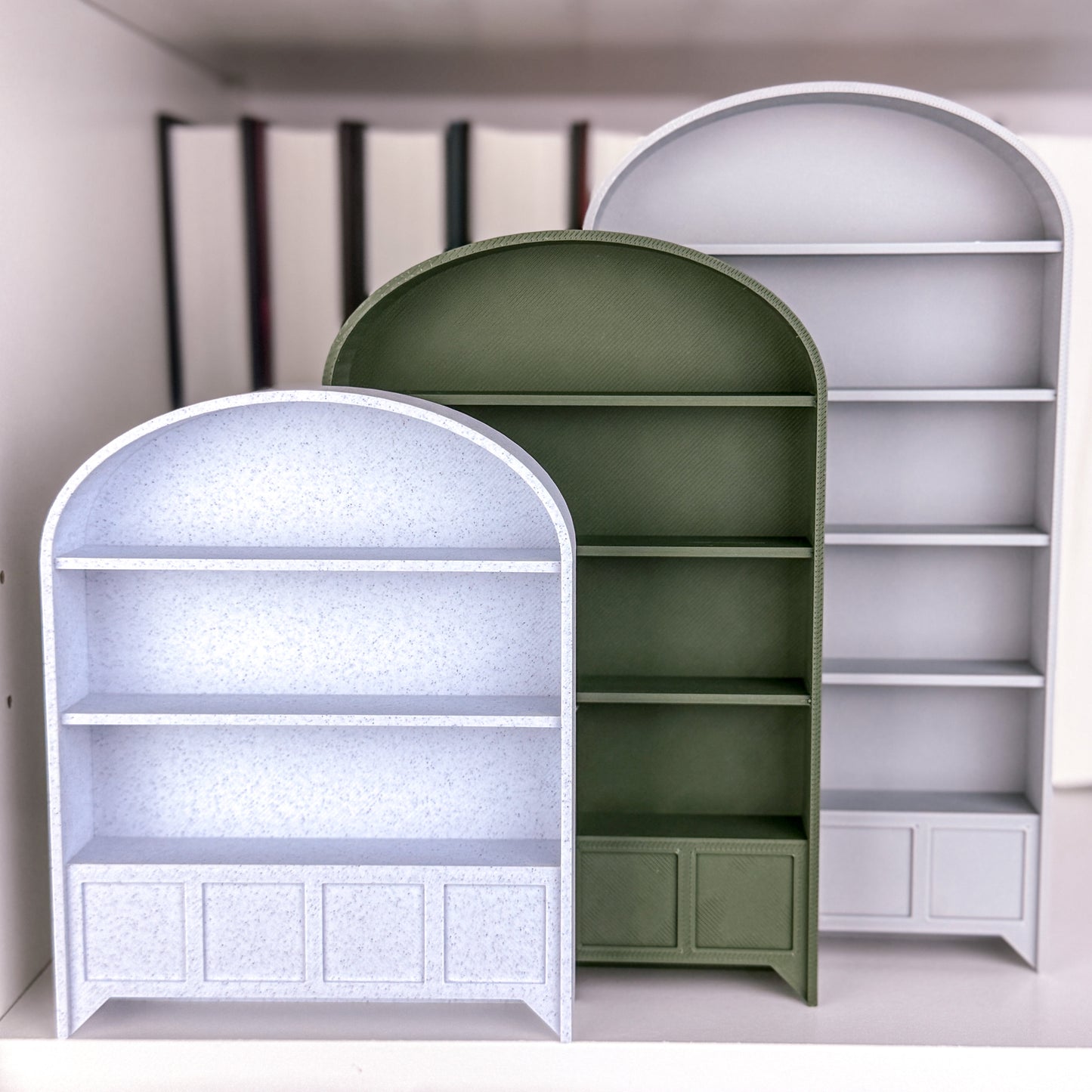 Mini Rundbogen Bücherregal