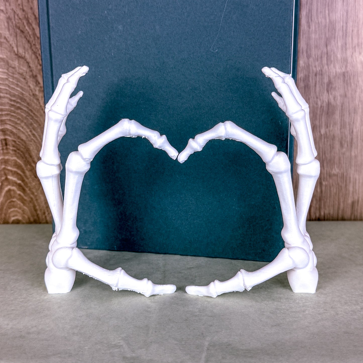 Skelett Hände Regaldeko - 2er Set