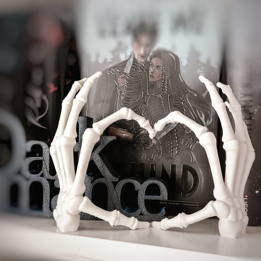 Skelett Hände Regaldeko - 2er Set