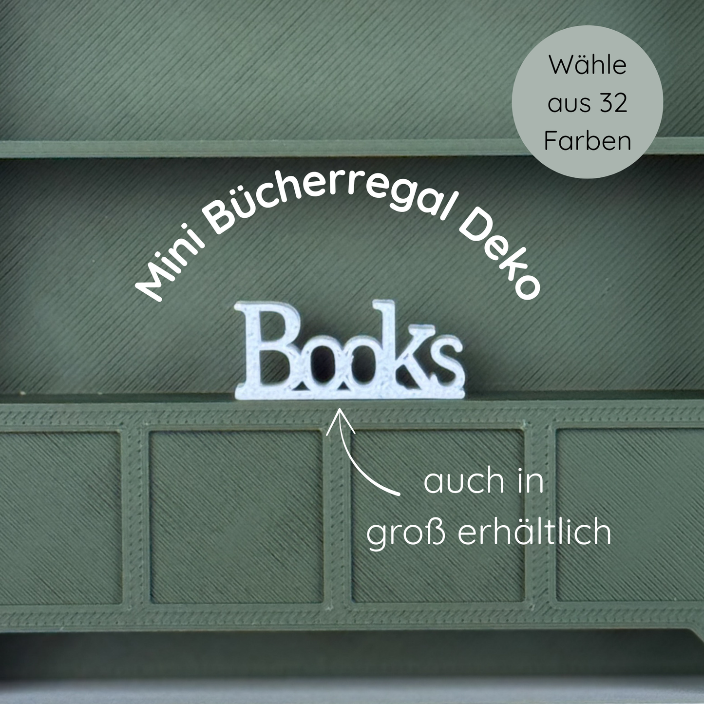 Mini Books Dekoaufsteller