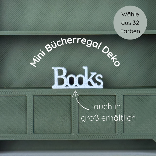 Mini Books Dekoaufsteller
