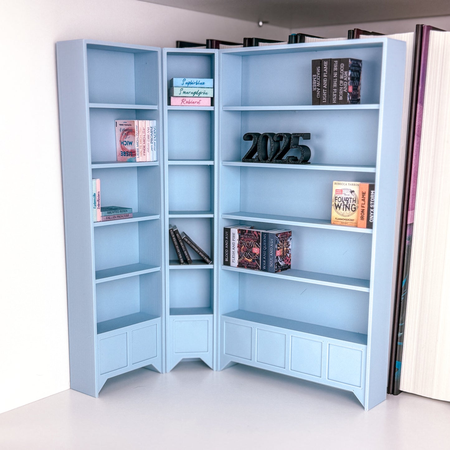 Mini Bücherregal System - 5 Fächer