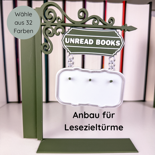 Unread Books Tracker Erweiterung für Lesezieltürme